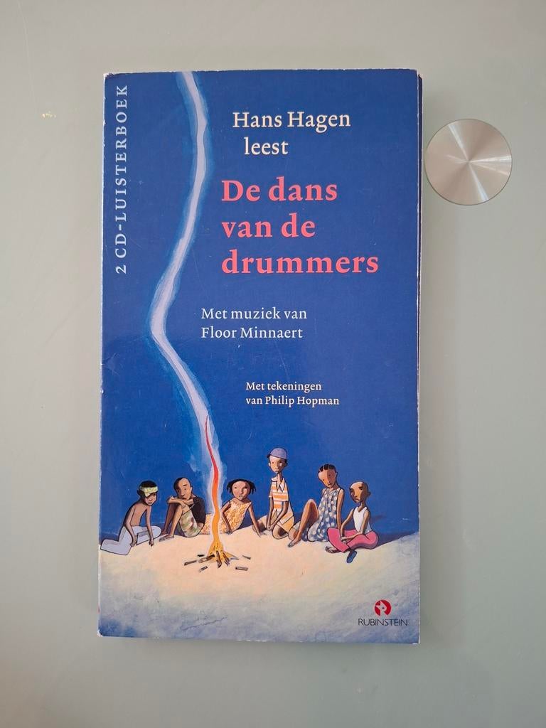 Hans Hagen De dans van de drummers (2 CD-luisterboek), Gebruikt, Boxset, Ophalen of Verzenden, Muziek