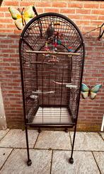 papegaaienkooi, Ophalen of Verzenden, Gebruikt, Metaal, Vogelkooi