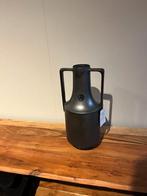 vaas, Ophalen, Zwart, Aardewerk of Porselein, Zo goed als nieuw