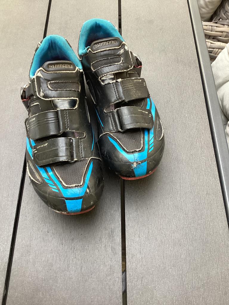 Shimano raceschoenen maat 45, Overige merken, Overige materialen, Gebruikt, Heren