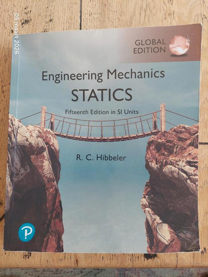 Engineering Mechanics Statics, Boeken, Studieboeken en Cursussen, Gelezen, HBO, Beta, Ophalen of Verzenden