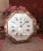 unghans vintage/retro wandklok/klok geschilderde lijst, Ophalen of Verzenden, Gebruikt, Wandklok