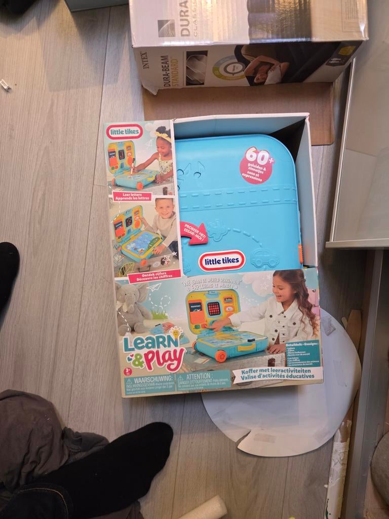 Little Tikes Learn & Play Koffer met leeractiviteiten, Kinderen en Baby's, Ophalen of Verzenden, Nieuw, Taal en Lezen