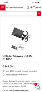 acculader voor Segway scooter E110S, Ophalen, Gebruikt, Overige typen, Overige merken