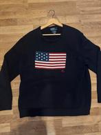 Ralph Lauren Sweater met Amerikaanse Vlag, Kleding | Heren, Truien en Vesten, Verzenden, Gedragen, Overige maten, Blauw