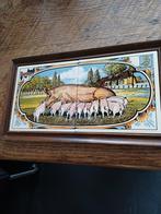 ROSMALEN TEGEL VAN BOVAR  VOOR DE VERZAMELING 1986, Antiek en Kunst, Ophalen