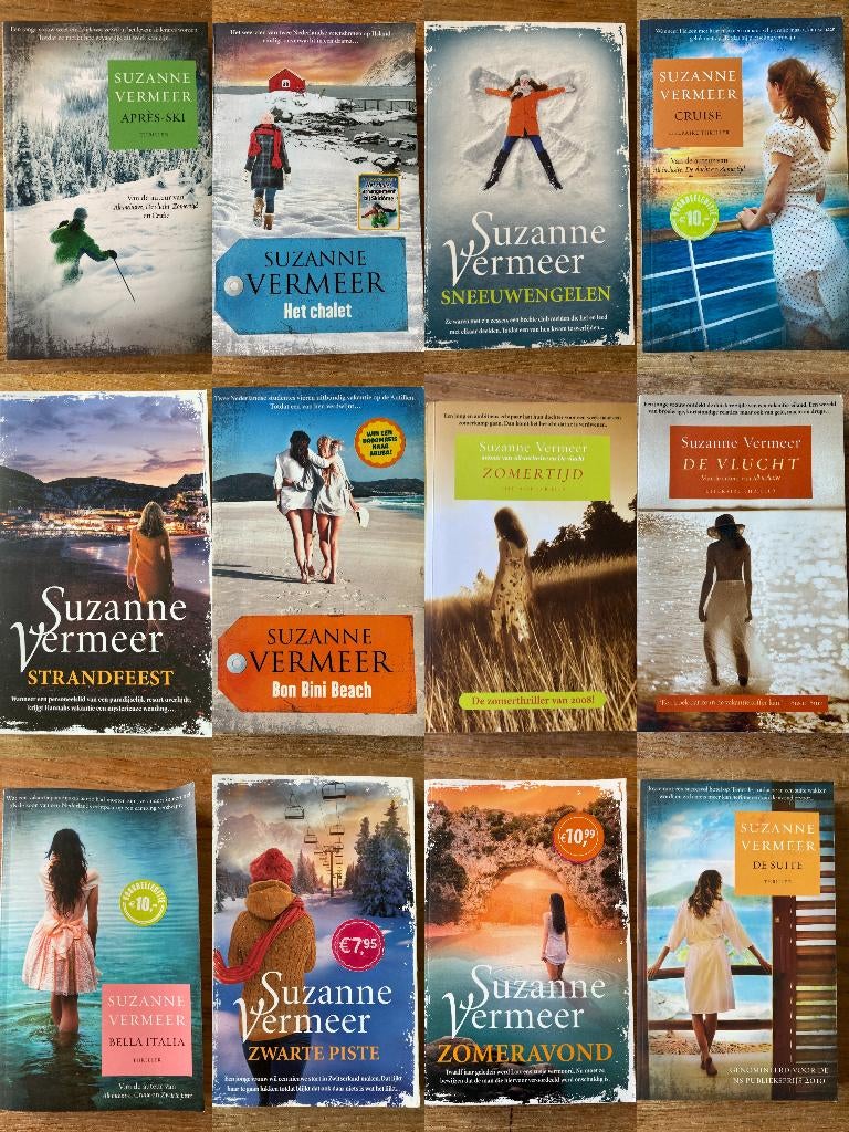 12x Suzanne Vermeer, Boeken, Ophalen of Verzenden, Gelezen, Suzanne Vermeer
