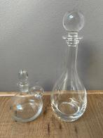 Twee glazen karaffen, Ophalen of Verzenden