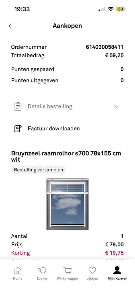 Bruynzeel Raamrolhor S700 Wit 78x155 cm, Doe-het-zelf en Verbouw, Deuren en Horren, Minder dan 80 cm, Overige typen, Minder dan 200 cm
