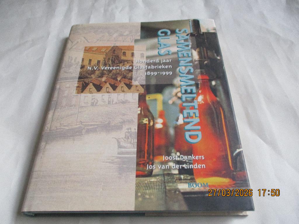 samensmelting glas, Joost Dankers 100 jaar 1899-1999, Ophalen of Verzenden, Zo goed als nieuw, Nederland, Joost dankers