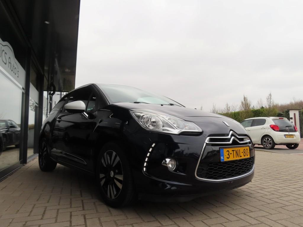 Citroen DS3 1.2 VTI So Chic Ecc Cruise Navi Pdc 2014, Euro 5, Gebruikt, 31 €/maand, 1199 cc