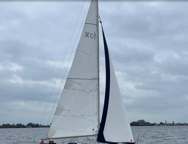 Grootzeil & Fok voor Fox 22 (2020/2021), Watersport en Boten, Zeilen en Zeiltoebehoren, Gebruikt, Grootzeil, 15 tot 30 m², 6 meter of meer