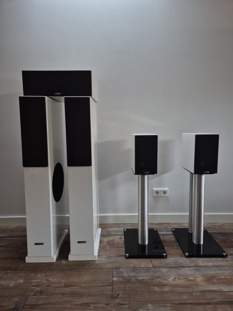 Canton surround speakers set, Ophalen, Zo goed als nieuw, 60 tot 120 watt, Overige merken