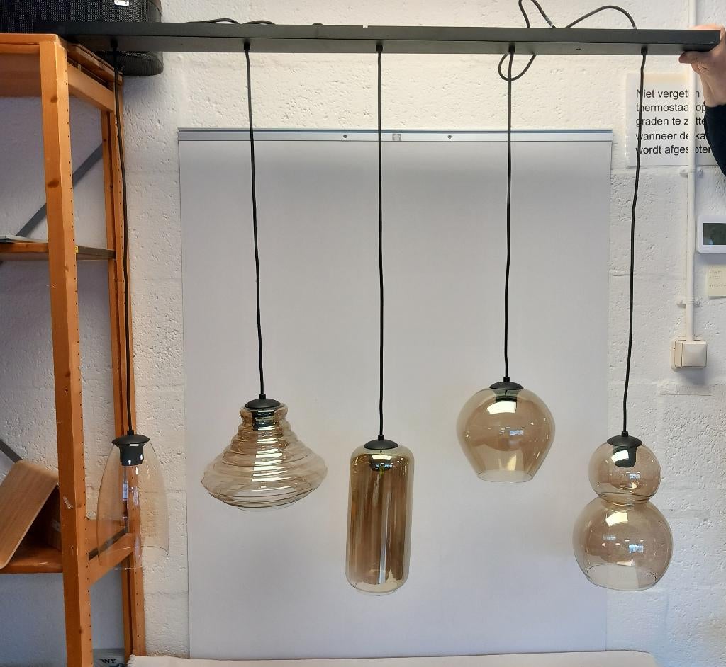 Hanglamp smoke, Ophalen, 50 tot 75 cm, ?, ?