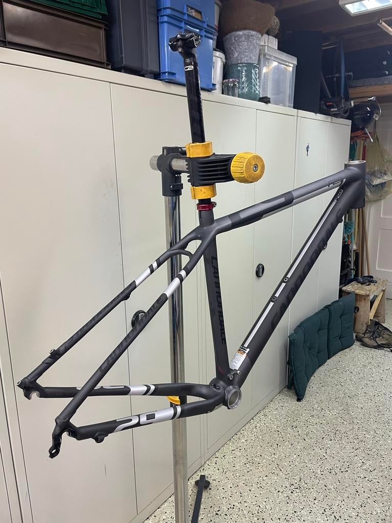 Cannondale FSI Carbon Frame - Maat L 48cm, Ophalen, Gebruikt, Frame