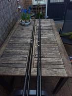 2 karperhengels 12 ft 2.50/2.75 lbs, Ophalen, Zo goed als nieuw, Werphengel