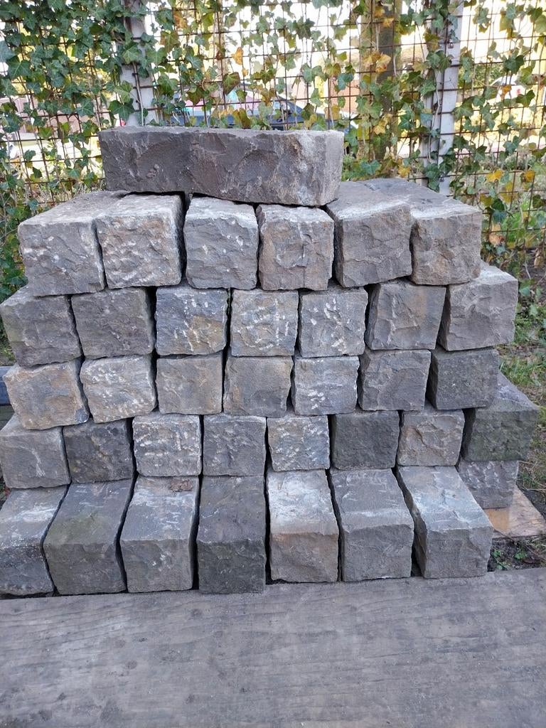Basalt muur elementen, Ophalen, Natuursteen, Overige typen
