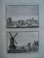 419-420 Purmerend Beemsterpoort Kopergravure 1752, Ophalen of Verzenden