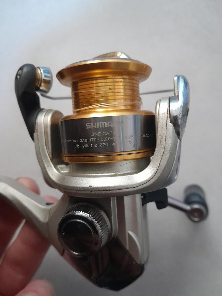 Partij diverse hengels en oa Shimano molens o.a exage/aero, Watersport en Boten, Hengelsport | Witvissen, Ophalen, Gebruikt, Overige typen