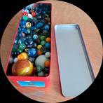 Verzameling knikkers in blik 2 kg, Ophalen of Verzenden