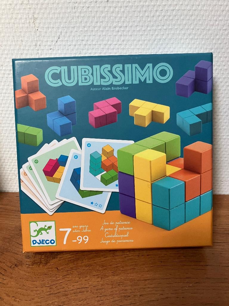 denkspel, braintrainer, Cubissimo, Ophalen, Minder dan 500 stukjes, Zo goed als nieuw, Overige typen