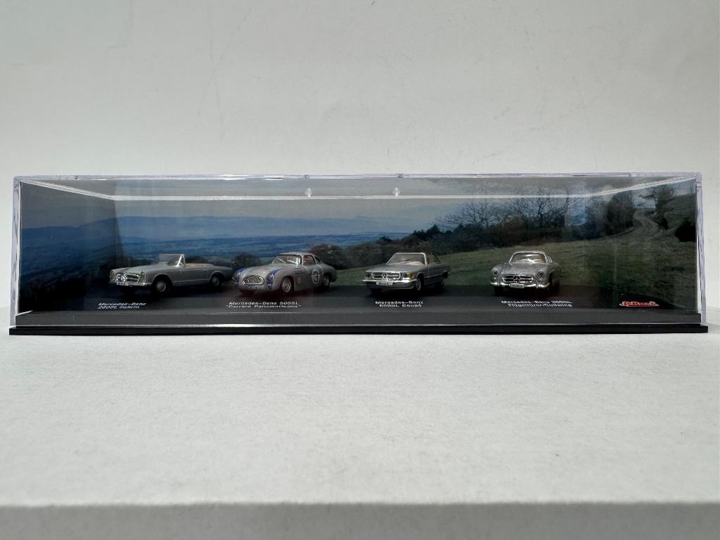 Schuco: Mercedes SL set , zie foto's, Ophalen of Verzenden, Zo goed als nieuw, Auto