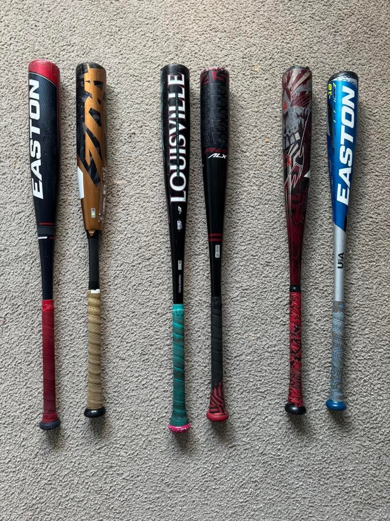 Exclusieve honkbalknuppels, Ophalen, Gebruikt