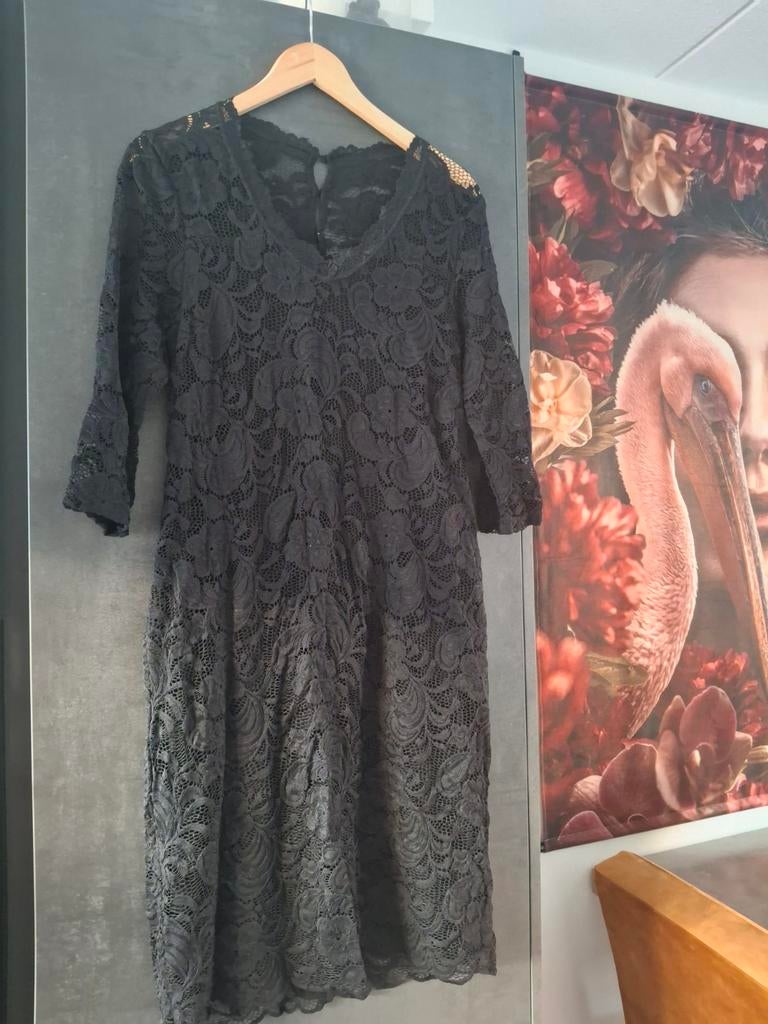 Mamalicious positiejurk kant zwart maat L, Kleding | Dames, Ophalen of Verzenden, Maat 38/40 (M), Zwart, Boven de knie