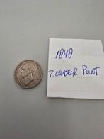 Willem II Kwartje 1848 zonder punt, Postzegels en Munten, Munten | Nederland, Ophalen of Verzenden, Koning Willem II, 25 cent