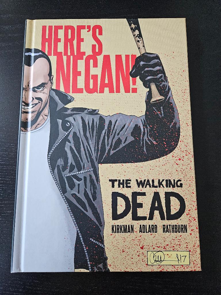 the walking dead  - Here's Negan - comic, Boeken, Strips | Comics, Zo goed als nieuw, Eén comic, Amerika, Verzenden