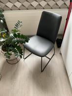 4 eetkamerstoelen New Bree's World - Leer en Stof, Ophalen, Zo goed als nieuw, Leer, Vier