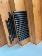 Stijgerbuis Zwart Staal - Ø 33,7mm verbindingen en buizen, Ophalen, Overige materialen, Gebruikt, Overige typen