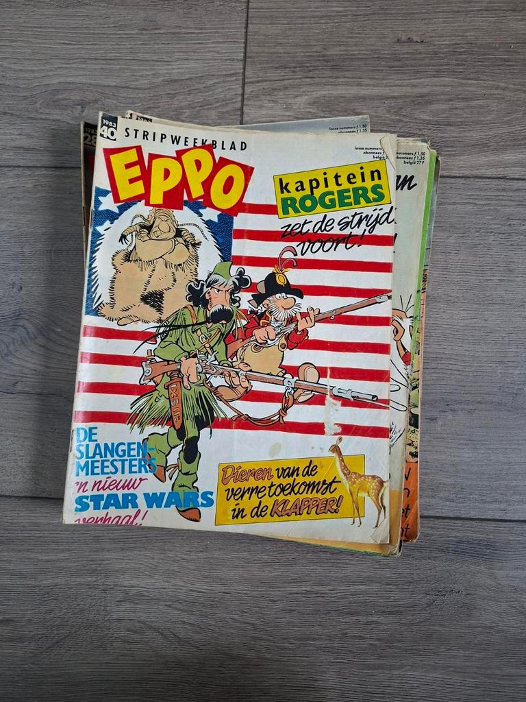 Eppo stripweekbladen, Gelezen, Ophalen of Verzenden, Eppo, Meerdere stripboeken