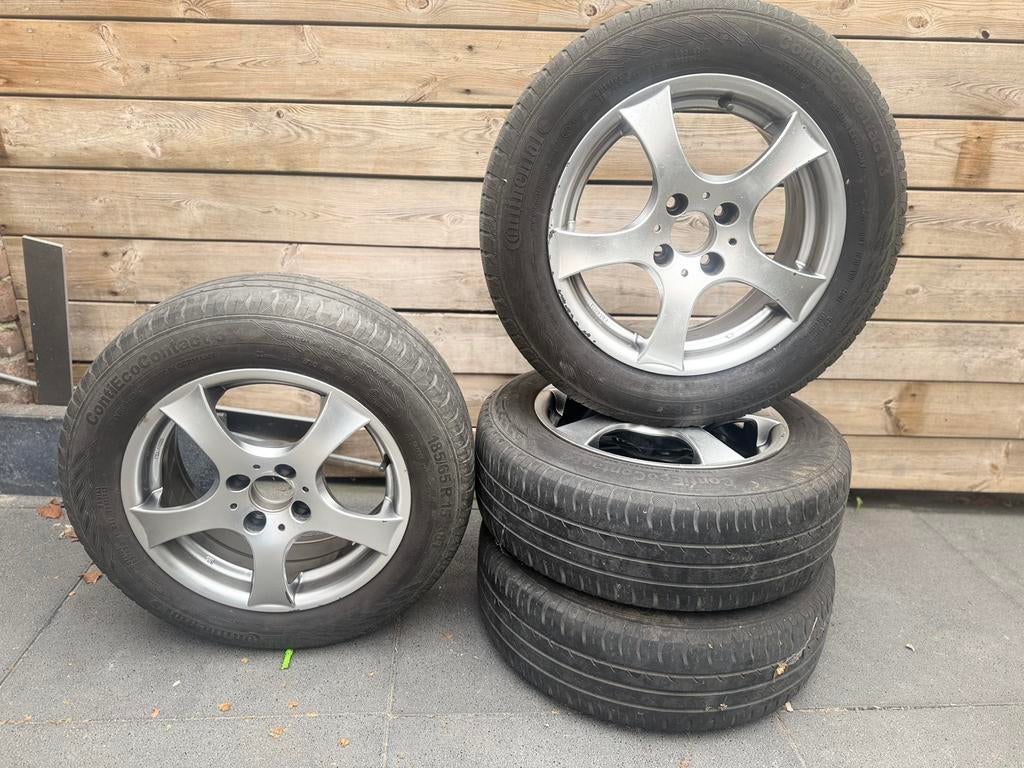 Alutec 4x100 15 inch, Auto-onderdelen, Banden en Velgen, Ophalen, Gebruikt, 15 inch, Banden en Velgen