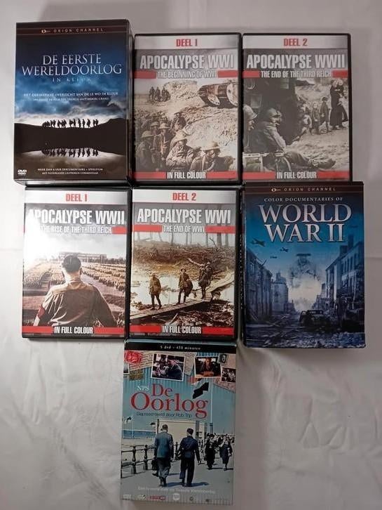 Apocalypse WOI, WOII & De Oorlog DVD Boxsets, Cd's en Dvd's, Dvd's | Documentaire en Educatief, Boxset, Ophalen of Verzenden, Zo goed als nieuw