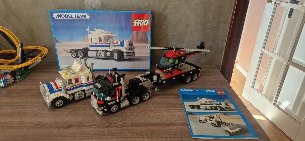 Lego model team trucks 5580 5590, Kinderen en Baby's, Speelgoed | Duplo en Lego, Ophalen of Verzenden, Zo goed als nieuw