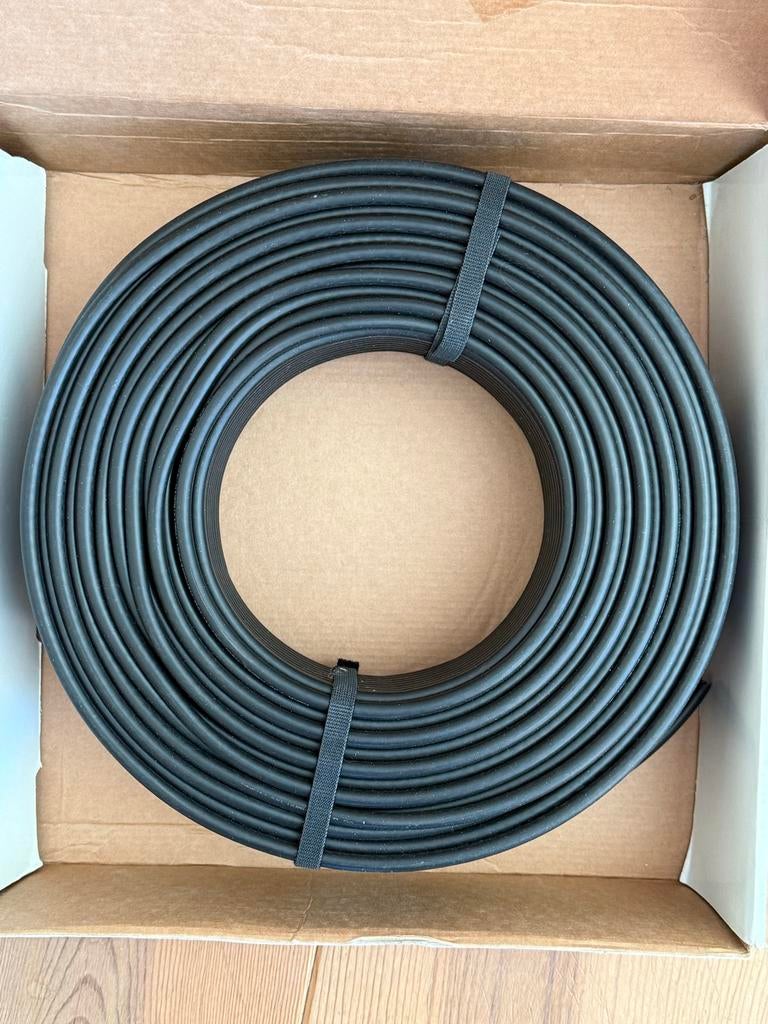 Hirschmann Koka 799/100 Coaxkabel Zwart 100 Meter Nieuw, Ophalen of Verzenden, Nieuw, 10 meter of meer, Coaxiale kabel