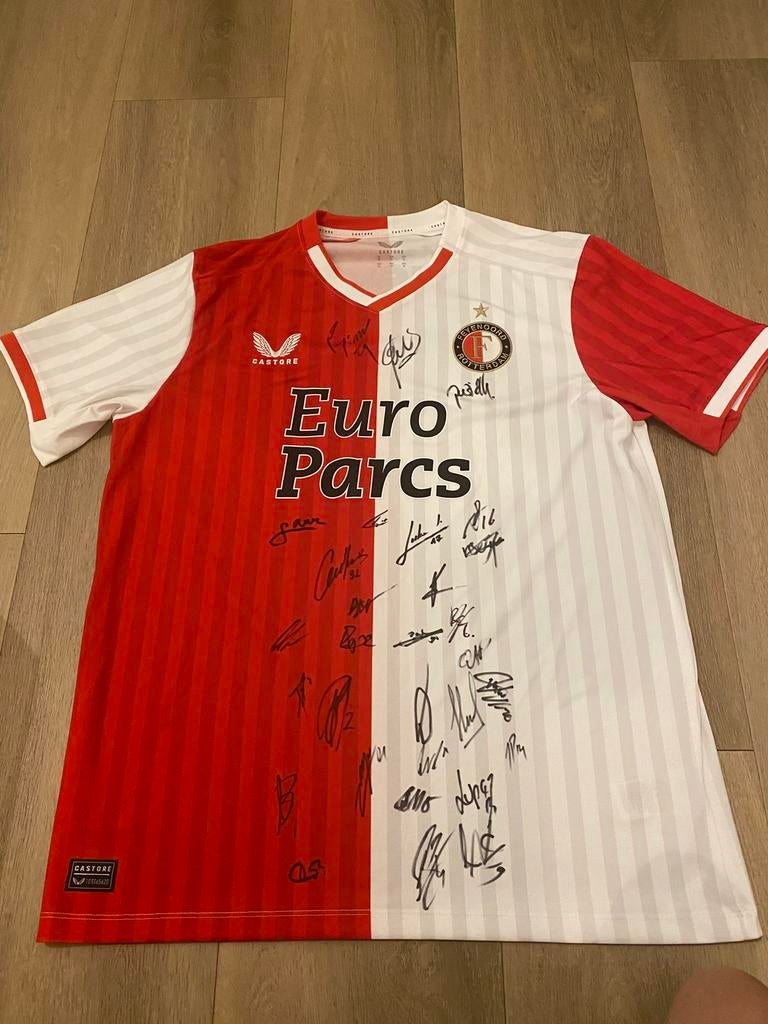 Gesigneerd Feyenoord-shirt 2023–2024, Verzenden, Nieuw, Feyenoord, Shirt