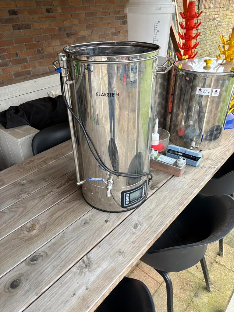 Mundschenk XXL 50liter bierbrouwinstallatie excl. deksel, Hobby en Vrije tijd, Overige Hobby en Vrije tijd, Ophalen, Gebruikt