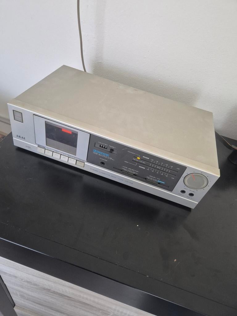Akai HX-A2 stereo cassettedeck uit de jaren '80, Audio, Tv en Foto, Cassettedecks, Ophalen of Verzenden, Akai