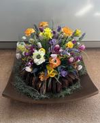 bloemarrangement, Overige kleuren, Ophalen of Verzenden, Minder dan 50 cm, Glas