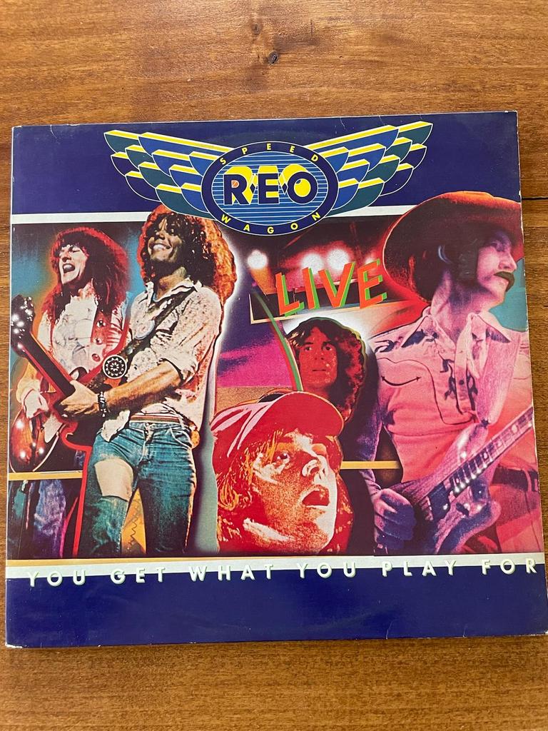REO Speedwagon - You Get What You Play For Dubbel Lp, Gebruikt, Overige genres, Ophalen of Verzenden, 12 inch