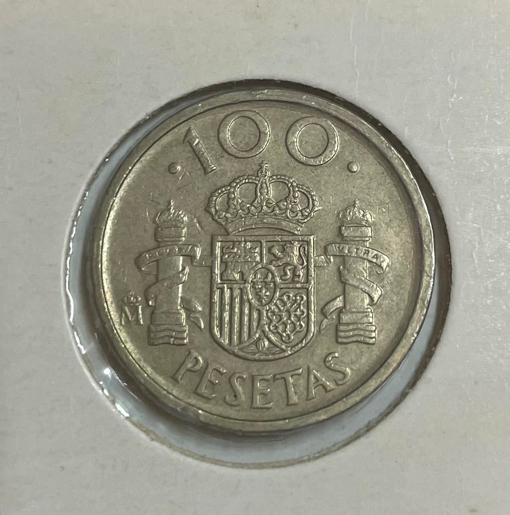 100 pesetas Spanje 1992, Postzegels en Munten, Munten | Europa | Niet-Euromunten, Ophalen of Verzenden, Overige landen
