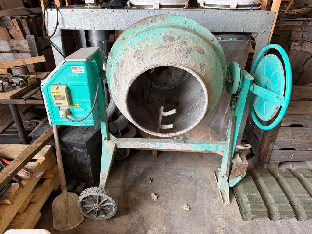 IMER betonmolen ZL 190 (230V) – professionele betonmixer, Ophalen of Verzenden, Gebruikt