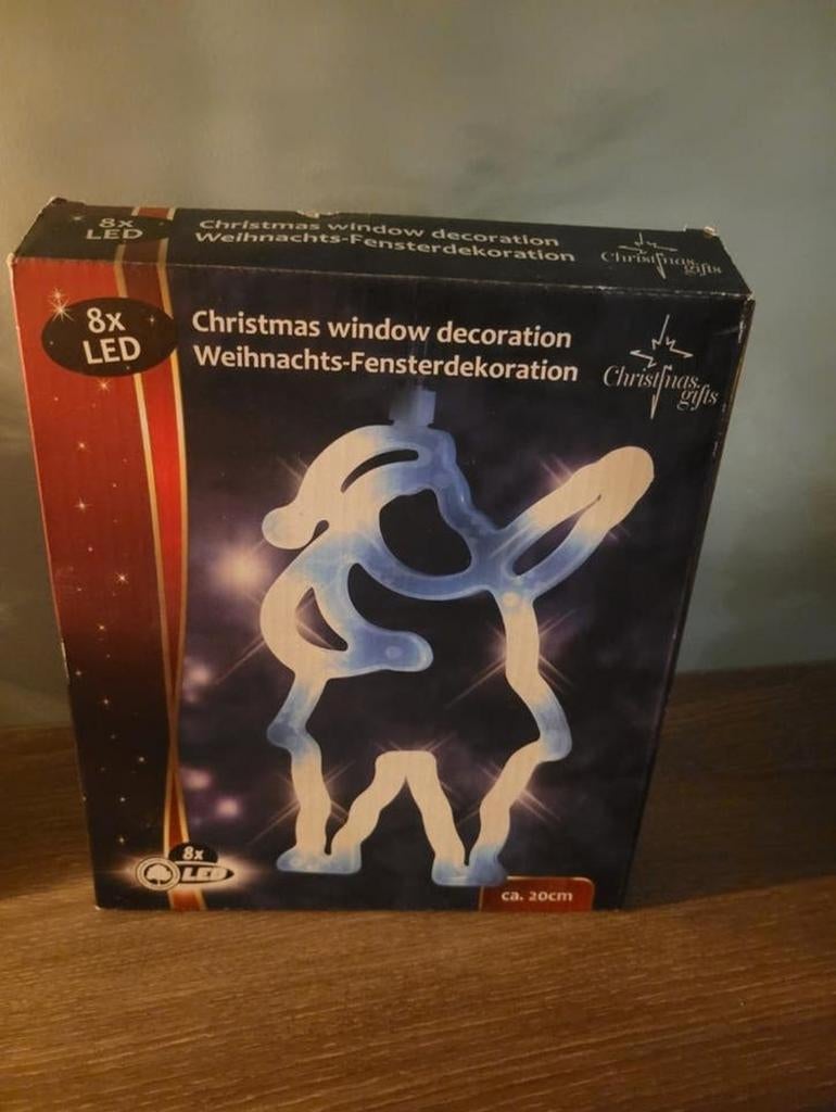 Lichtgevende kerstman figuur, Diversen, Kerst, Ophalen, Gebruikt