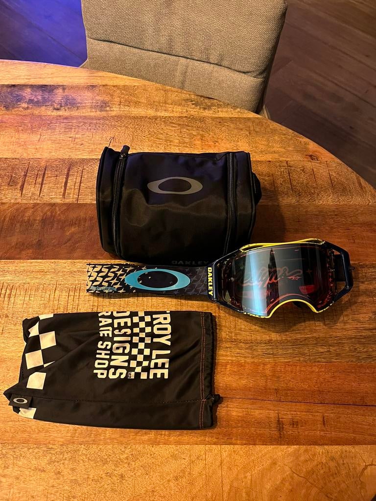 Oakley airbrake troy lee edition, Ophalen of Verzenden, Tweedehands, Handschoenen