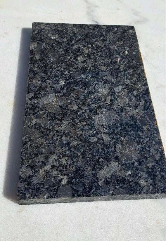 Staal Grijze Graniet plaat (Steel Grey Granite), Overige typen, Ophalen of Verzenden, Zo goed als nieuw, Natuursteen