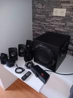 Logitech Z906 5.1 Surround Set - compleet, 1 defecte uitgang, Ophalen of Verzenden, Gebruikt, Complete surroundset, Overige merken