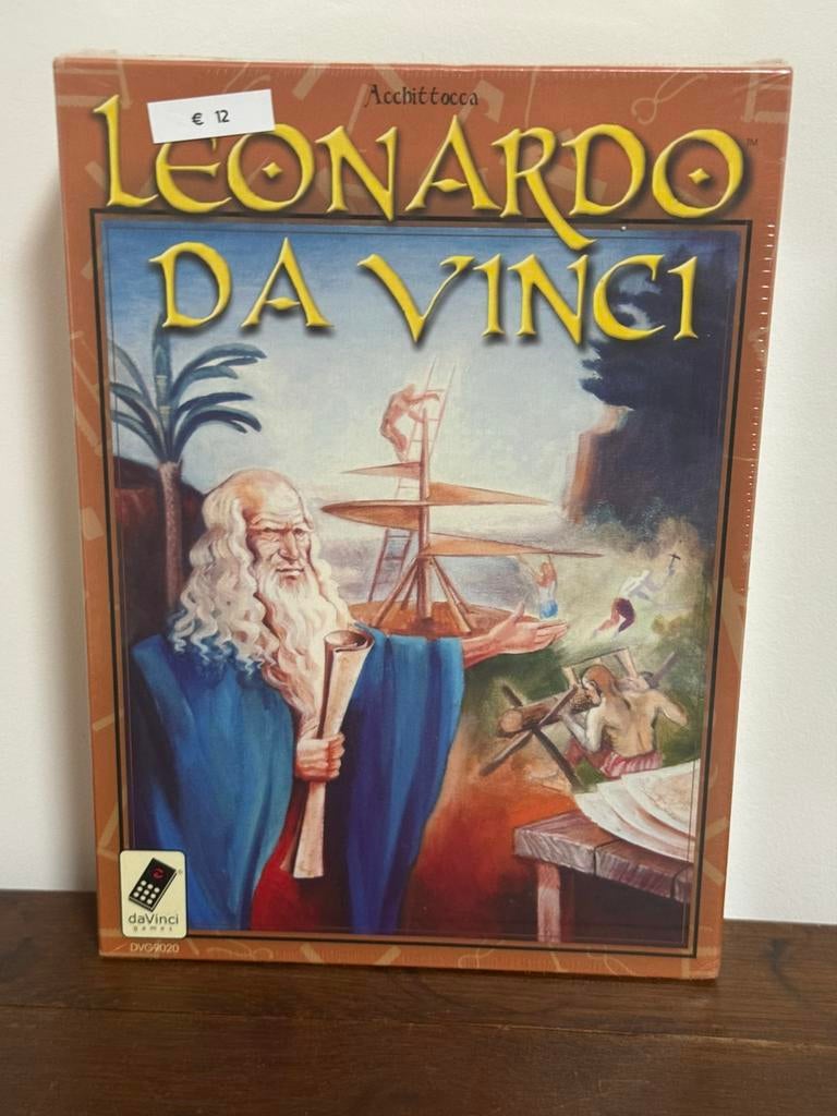 Leonardo da Vinci - het bordspel, Hobby en Vrije tijd, Een of twee spelers, Ophalen of Verzenden, Nieuw