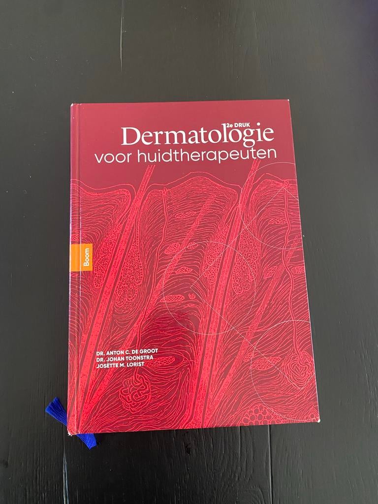Dermatologie voor huidtherapeuten 2e druk, Ophalen of Verzenden, Zo goed als nieuw, HBO